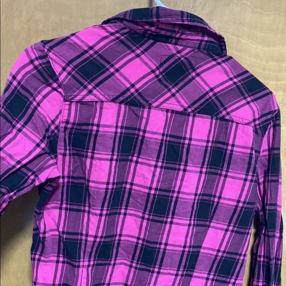Women’s Pink & Black Flannel